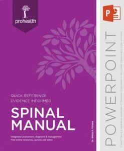 spinal manual powerpoint