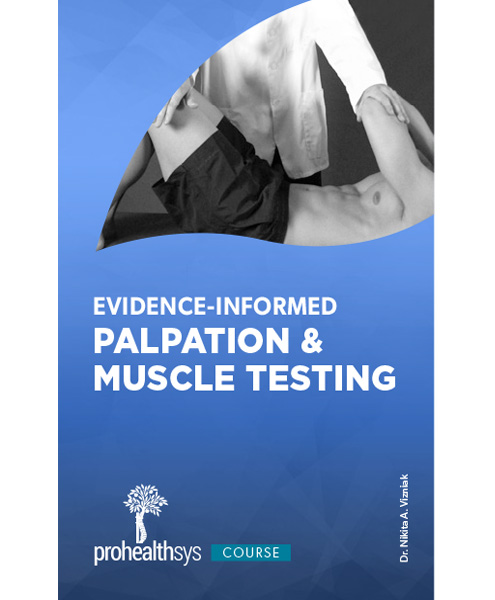 0110 – Evidence Informed Palpation and Muscle Testing